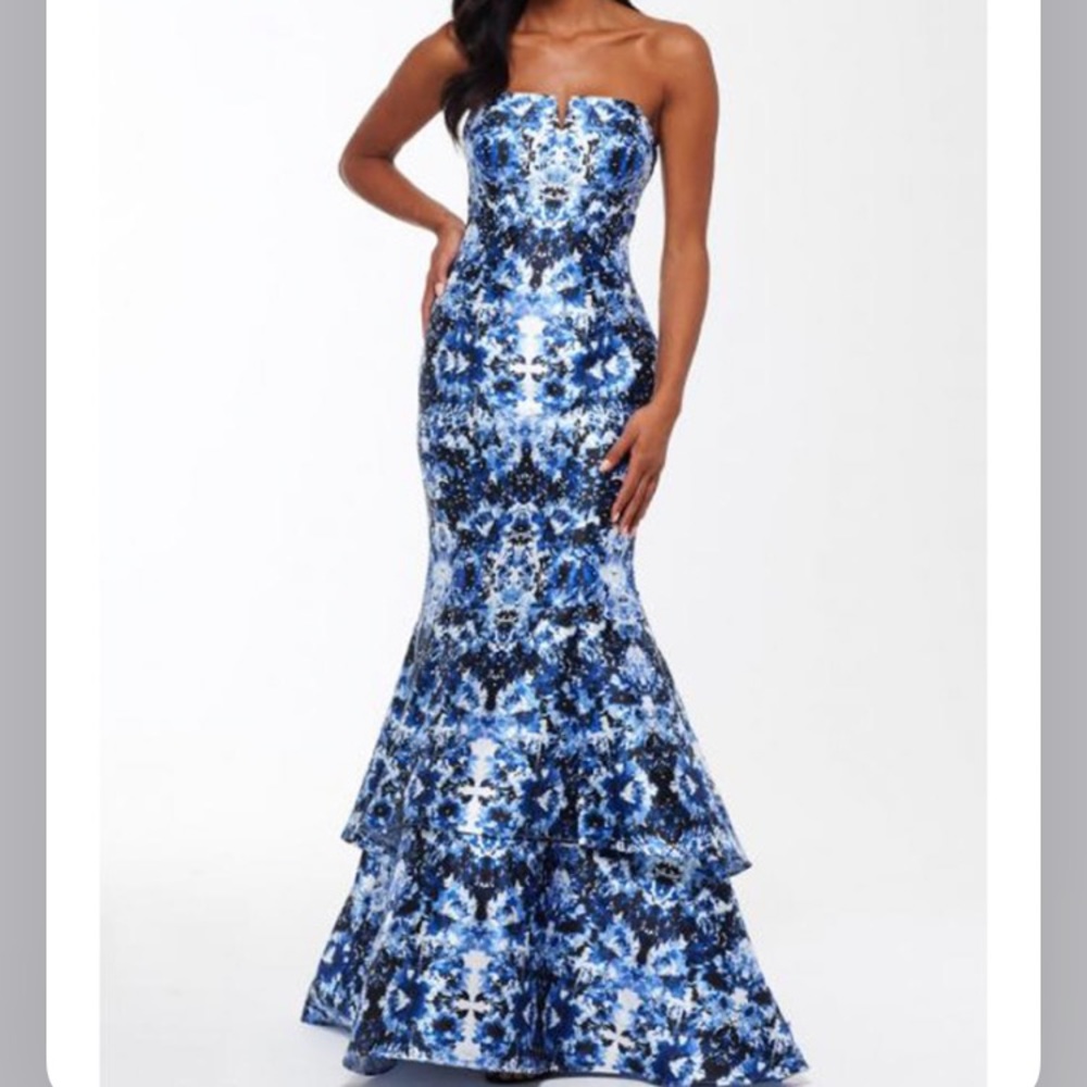 Blue Mermaid Dress